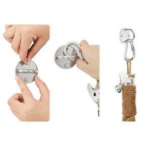 Cuerda para trepar para gatos, gruesa, resistente al desgaste, duradera, para interiores, rascador para árboles para gatos, suministro para gatos - Product Image 1
