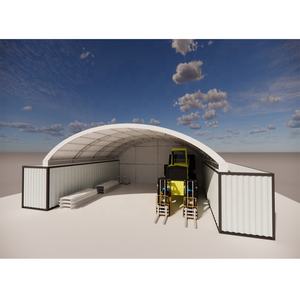 Réduction de prix de gros : Abri monté sur conteneur dôme, Tente auvent pour conteneur de 40 pieds - Product Image 4