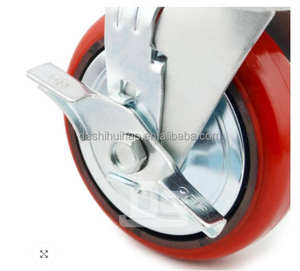 Proveedor de Vietnam, OEM, rodamiento de bolas doble, núcleo de hierro, PU, rueda <span class=keywords><strong>Industrial</strong></span>, ruedas de alta resistencia, núcleo de hierro, rueda de PU - Product Image 3