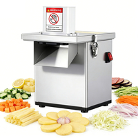 Commerciële aardappel snijmachine motor 220V voor restaurantgebruik, laag geluidsniveau, uniform snijden voor voedselverwerkingsbedrijven