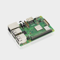 Carte de développement Raspberry Pi 3B+ avec interface USB/Type-C et système d'exploitation Linux
