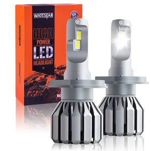 Sumbulbs — ampoule de phare LED S19, Super brillante, 9005/9006/H4 DOB, lumière de voiture