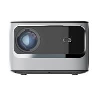 Proyector Portátil LCD con Conexión a Teléfono Móvil Android Inteligente 4K, Video Full HD 1080P, LED, WiFi, Mini Proyector 4K para Cine en Casa