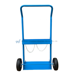Carro de Plataforma con Ruedas Bloqueables para Cilindros de Gas Industriales de Acero Congerain, para Cilindros de Diferentes Tamaños - Product Image 5