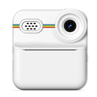 Cámara Instantánea para Niños, Superventas Transfronteriza, Doble Lente, Linda, Mini HD, Impresión Térmica, Pantalla de 2.4 Pulgadas, ABS
