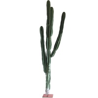 Grand Cactus Artificiel en Plastique Plantes en Pot de Haute Qualité Toucher Naturel Plantes en Pot Intérieur Extérieur Décoration de Maison