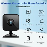 Caméra WiFi Portable Mini HD avec Vision Nocturne, Capteur CMOS et Connectivité WiFi pour Solutions de Surveillance