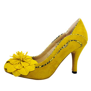 yellow high heels canada