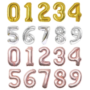 ลูกโป่งฟอยล์อะลูมิเนียมขนาด 32 นิ้ว ตัวเลข 40 ตัว สำหรับงานวัน<span class=keywords><strong>เกิด</strong></span>และถ่ายภาพ - Product Image 1