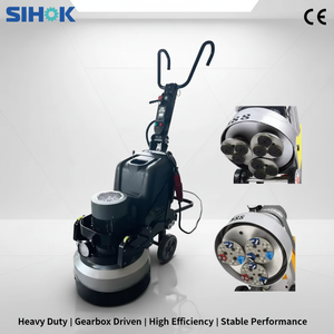 Machine de meulage et de polissage planétaire à diamant Sihok pour sols en béton, idéale pour surfaces en époxy, garages, sous-sols, allées et trottoirs. - Product Image 2