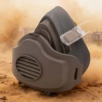 Masque anti-poussière réutilisable à 3 couches de haute qualité, personnalisable en gros, avec valve respiratoire pour les zones industrielles polluées
