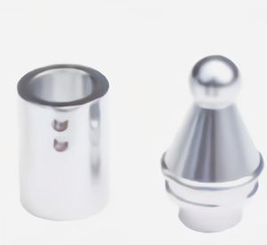 قطع مصنعة بدقة بواسطة التحكم الرقمي بالحاسوب من البولي أوكسي ميثيلين والفولاذ المقاوم للصدأ والنحاس والألومنيوم، معالجة بالتفريغ الكهربائي والخراطة والصنفرة للتصنيع حسب الطلب - Product Image 1