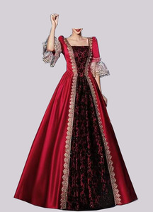 Nuevo Vestido Medieval Renacentista Victoriano de Estilo Europeo para Representaciones Escénicas y Juegos de Rol - Product Image 2