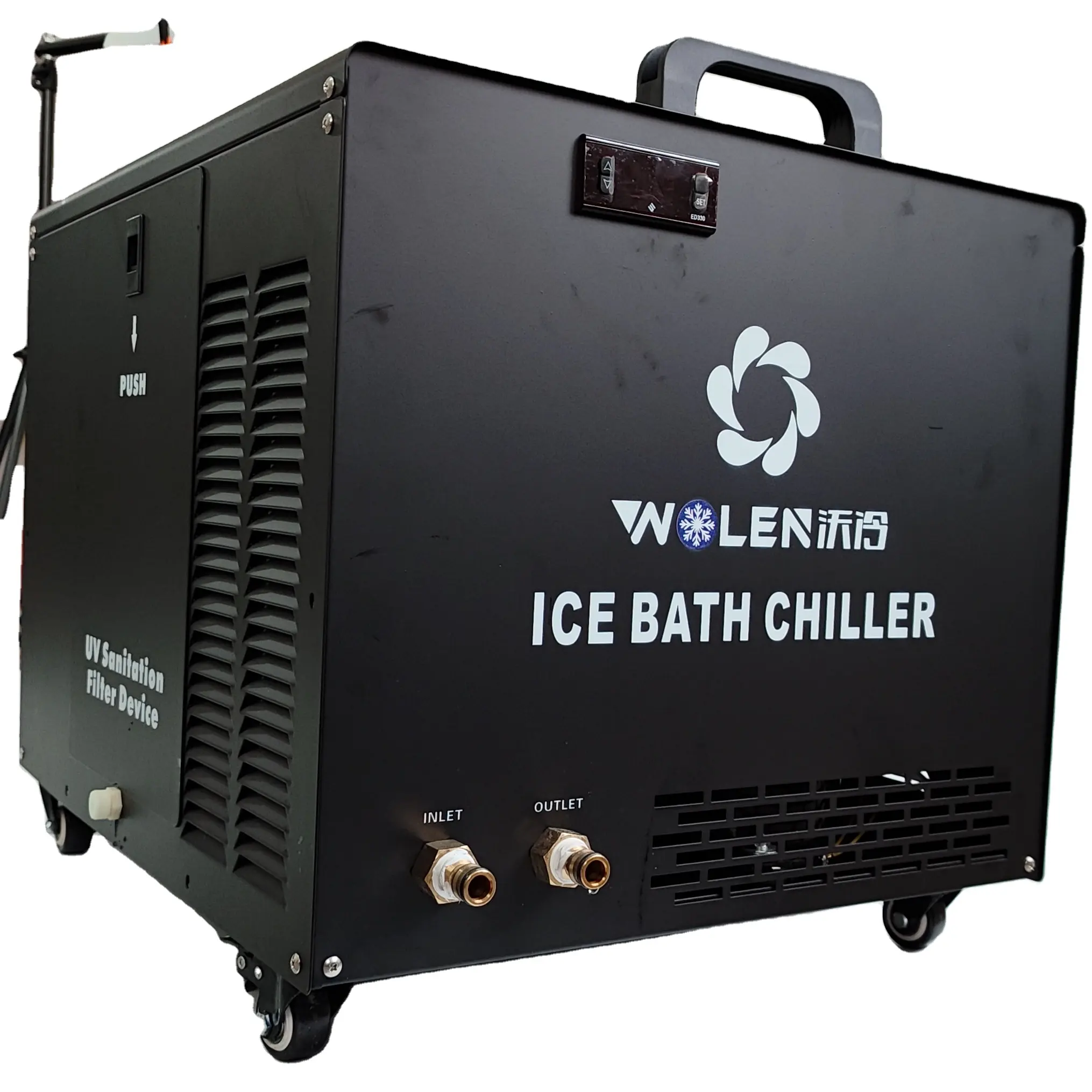Manufacturer of ice bath air cooling water chiller small water chiller water tank chiller