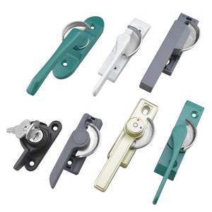 Serrure de fenêtre en alliage d'aluminium Deford 90 Type 80, loquet de sécurité pour porte et fenêtre en PVC avec clé, serrure en croissant de lune de style ancien - Product Image 3