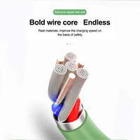 2025 personnalisé de haute qualité 1m 1.5m Type C câble de données USB Gel de Silicone liquide charge rapide câble de téléphone portable Compatible écouteurs