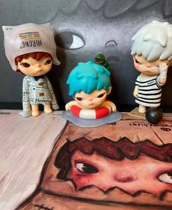 POPMART Hirono Little Rascal Series Blind Box Figurine Miniature en PVC à l'échelle 1/12, Jouet de Collection Tendance pour <span class=keywords><strong>les</strong></span> Fans d'Anime - Product Image 5