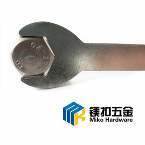Clé à molette ouverte Miko Hardware 22-24 mm, métrique, en acier estampé, zingué, pour M10-14 mm - Product Image 2