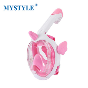 <span class=keywords><strong>Masque</strong></span> de plongée intégral <span class=keywords><strong>pour</strong></span> enfants 180 °   <span class=keywords><strong>Masque</strong></span> de plongée panoramique anti-buée avec un design mignon d'animaux <span class=keywords><strong>pour</strong></span> les enfants, plongée en apnée, natation - Product Image 3