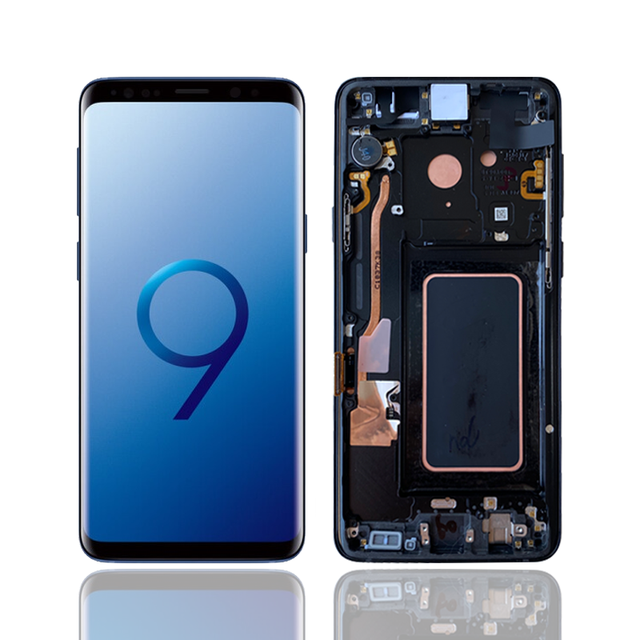Quaily Replacement  LCD for Samsung Galaxy S9 Plus G965 Lcd Display Touch Screen for Samsung S9+ G965F LCD Screen With Frame