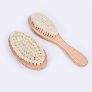 Latest New Professional Natural Wooden Boar Bristle Men <strong>Beard</strong> Brush and Comb Set <strong>DM</strong>-<strong>beard</strong> Kit OEM Shaving Brush - Product Image 5