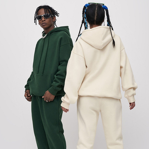 Ventes en gros de sweats à capuche unisexes de haute qualité, à col rond, en coton lourd, avec impression 3D de lettres - Product Image 3