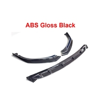 Pemisah bibir Bumper depan mobil, pelindung penjaga Bumper Spoiler untuk BMW 5-series G30 G31 G38 540i M Sport 3 buah 2017-2020