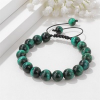 Bracelet d'amitié en pierres naturelles mates rondes de 10 mm, agates, jaspes, perles faites à la main, bijoux énergétiques pour la guérison et le yoga, pour hommes et femmes