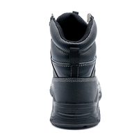 Chaussures de sécurité mi-montantes MaxiTough Factory antistatiques en cuir, résistantes à l'électricité, avec embout composite, pour homme et femme, pour le travail en forêt