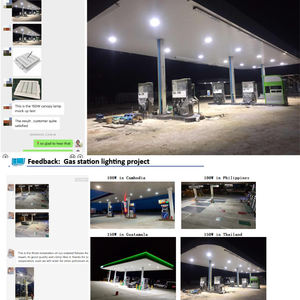 80w 150 w 120w 200w led prix essence à vendre station-service <span class=keywords><strong>lampe</strong></span> à essence éclairage 100 watt 150 watt led auvent lumière - Product Image 5