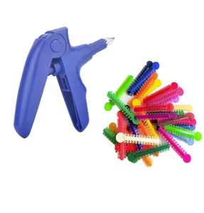 Pistola ortodontica dentale legatura legatura legatura stiva strumento di espansione pistola con legatura elastica 40 pz/borsa - Product Image 3
