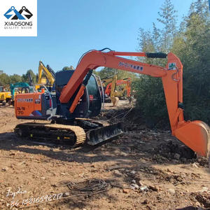2020, excellente Condition, Mini-pelle hydraulique d'occasion, Zx70, 7 tonnes, neuf, d'occasion, Hitachi Zaxis Zx70 - Product Image 6