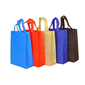 Custom Logo Non-Woven Shopping Tote <b>Bag</b> <b>Medium</b> <b>Size</b> Hand Length Handle Advertising Use Multi Color Options - Product Image 6