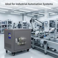 Transformateur d'isolement monophasé de type sec fabriqué en Chine, de 10 kVA à 150 kVA, transformateur de puissance à haut rendement (98 %), faibles pertes