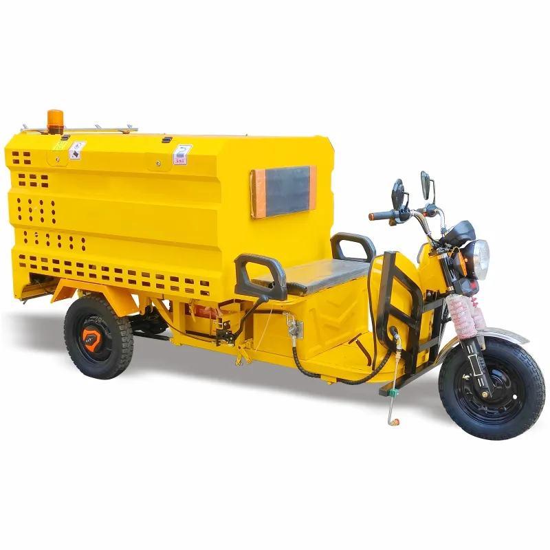 Tricycle arroseur vaporisateur suppression de la poussière réservoir d'eau multifonctionnel 4x2 700l mini camion-citerne d'eau