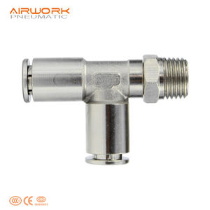 Pd 1/<span class=keywords><strong>2</strong></span> "BSP một cảm ứng nhanh chóng kết nối 3/8 nhanh chóng kết nối khí nén Brass Hose nối cơ khí phụ kiện đường ống Tee - Product Image 5