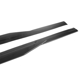 Jupes latérales G87 style R44 en fibre de carbone sèche, kit de carrosserie pour BMW M2 G87 2023-2024 - Product Image 4