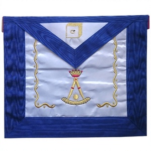 MASONIC REGALIA SCOTISH RITE REGALIA AASR DELANTAL 14 GRADO - Product Image 1