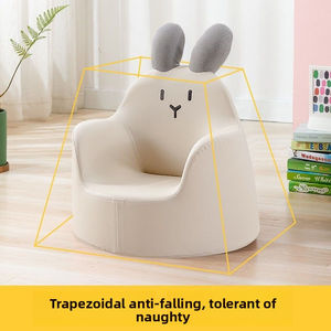 Asiento de Seguridad de Felpa con Diseño de Dibujos Animados para Bebés de 3 a 12 Meses, Anti-caídas, para Aprender a Sentarse, Venta al por Mayor de Fábrica China - Product Image 3