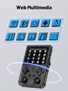 ANBERNIC <span class=keywords><strong>RG353V</strong></span> Écran tactile IPS de 3,5 pouces, console de jeu portable Android/Linux, rétro, WiFi 5G, 3200 mAh, consoles de jeux vidéo - Product Image 5