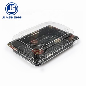 <span class=keywords><strong>Plateau</strong></span> à sushi rectangulaire à emporter avec couvercle <span class=keywords><strong>Plateau</strong></span> d'emballage industriel pour nouilles alimentaires fruits <span class=keywords><strong>de</strong></span> <span class=keywords><strong>mer</strong></span> fruits <span class=keywords><strong>de</strong></span> <span class=keywords><strong>mer</strong></span> - Product Image 5
