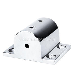 316 Stainless Steel Square Base Bracket for <b>Marine</b> Tube Mount Yacht Deck Railing Handrail <b>Hardware</b> Accessories Used for Boat - Product Image 3