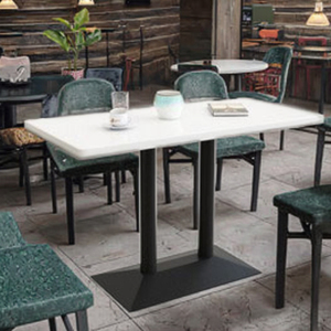 Hiện đại 4ft nhà hàng bảng kim loại với Melamine/nhiều lớp hàng đầu cho nhà bếp sử dụng - Product Image 1