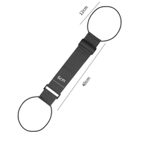 Sacs de rangement de fabricant transfrontalier avec sangles d'emballage de bagages Sangles élastiques suspendues pour la reliure et la fixation de sacs de voyage