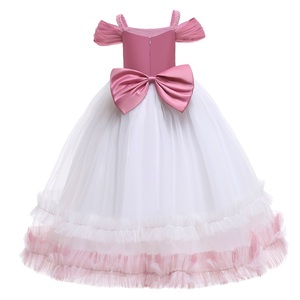 Robe noire à épaule dénudée pour enfant, asymétrique, tenue de fête, <span class=keywords><strong>vêtements</strong></span> pour adolescentes, pour <span class=keywords><strong>fille</strong></span>, offre en ligne, pas de commande maximale, - Product Image 6