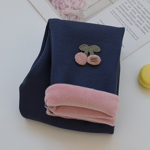 Nuevas mallas para niñas Fleeced Thickened New Baby Warm Cotton Pants Pantalones para niños - Product Image 5