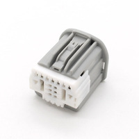 Conector de Cableado Eléctrico Automotriz Hembra de 21 Pines 6098-7122 Gris para Ford