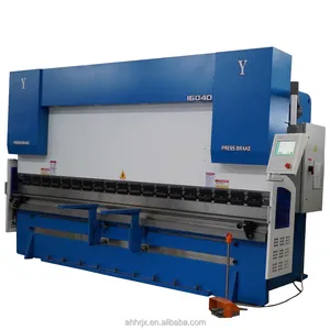 HANRUI 80T/100T/120T/160T 4000 TP10S Controller System Steel Automatic Hydraulic Large Cnc Press Brake Bending Machine