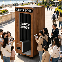 Mesin Printer Foto Booth, Mesin Vending Photo Booth, Casing Photo Booth, Supplier Teknologi Tinggi, Warna Dapat Dikustomisasi, Logo Software