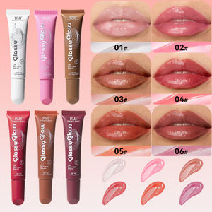 Baume à lèvres liquide hydratant avec logo personnalisé, beurre à lèvres végétalien, huile à lèvres aromatisée aux fruits, SPF, gloss à lèvres en marque privée - Product Image 3